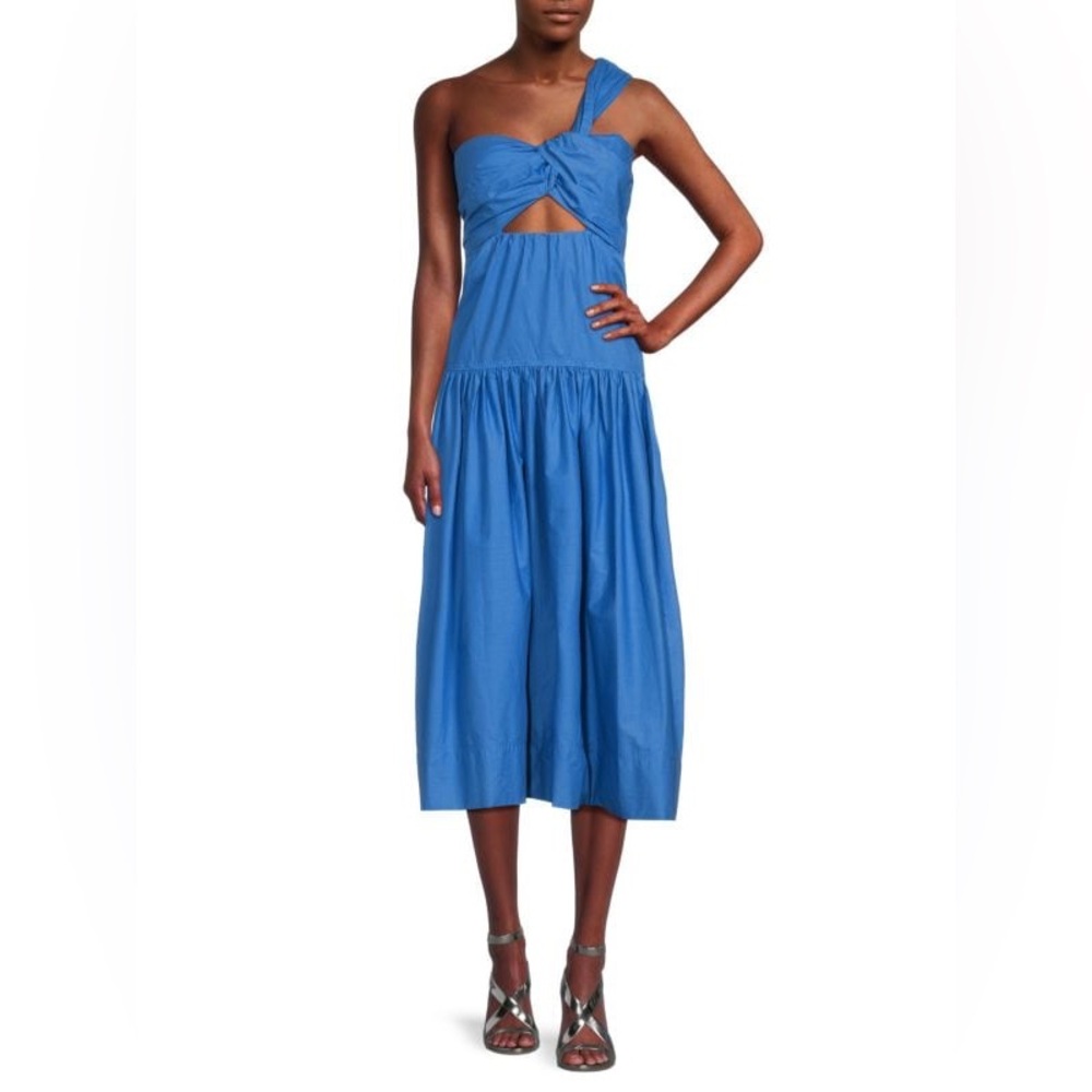 A.L.C.
Aubrey Cutout One Shoulder Midi Dress